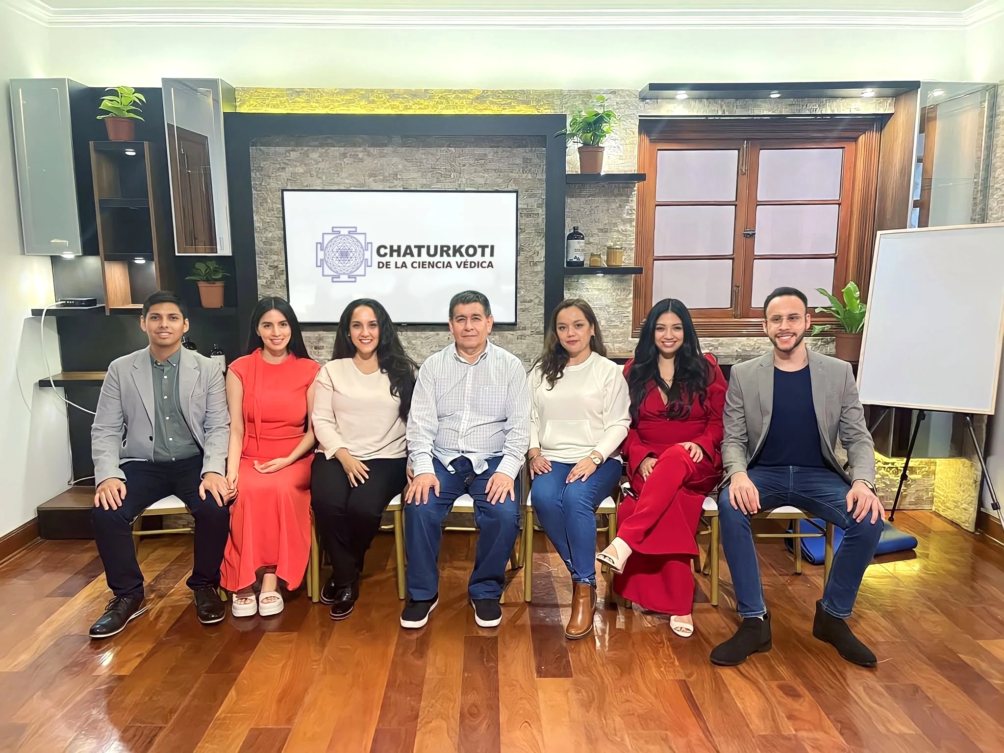 Integrantes del equipo de Chaturkoti